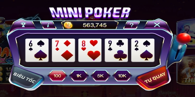 Những ký hiệu thường gặp khi tham gia Mini Poker tại mig8
