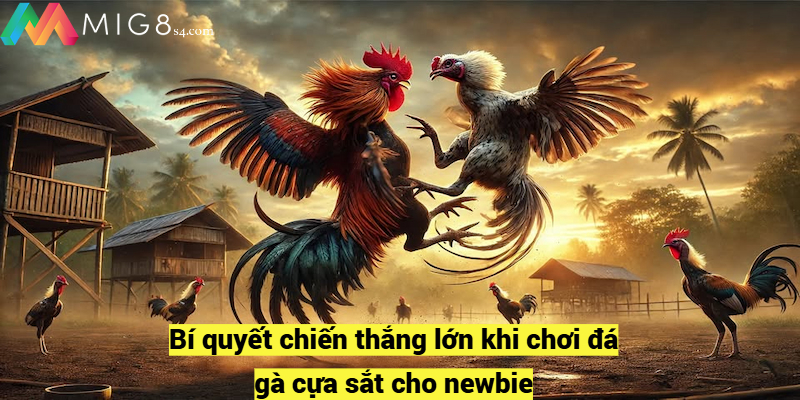 Bí quyết chiến thắng lớn khi chơi đá gà cựa sắt cho newbie
