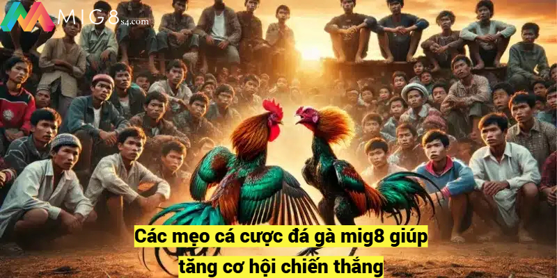Các mẹo cá cược đá gà mig8 giúp tăng cơ hội chiến thắng