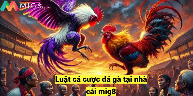 Luật cá cược đá gà tại nhà cái mig8